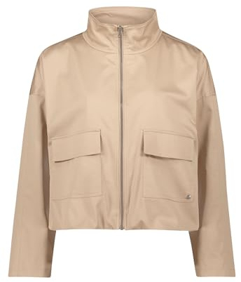 Betty & Co Damen Casual-Jacke mit Taschen 38, Hellbraun