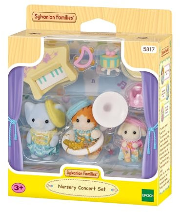 Sylvanian Families - 5817 Nursery Concert Set - Dollhouse Playsets