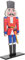 Mobestech Ornamento Schiaccianoci decorazioni da tavolo per feste di festa statua dello schiaccianoci Natale arredamento a tema schiaccianoci figure di schiaccianoci soldato Di legno