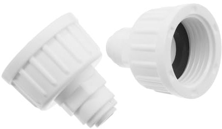 JOINPAYA 2Piezas Conector Rápido de Manguera para Sistema de Nebulización Exterior Adaptador de Jardín Duradero Estable y Instalación para Riego y Humidificación