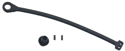SRKATI Tankdeckel Halteband Passend für FIAT 500 Grande Punto Bravo Doblo. Passend für Alfa Romeo. Auto-Tankdeckelabdeckung, Kabelleitung, Seilring.(Type A)