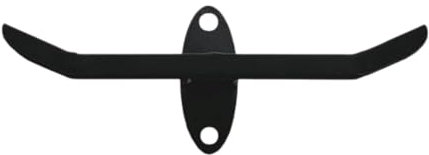 Hellery Wall Mounted Weight Vest Hanger Hanging Rack Metal Fitness Equipment for Plate Carrier Gym Home Workout Gym Storage Rack