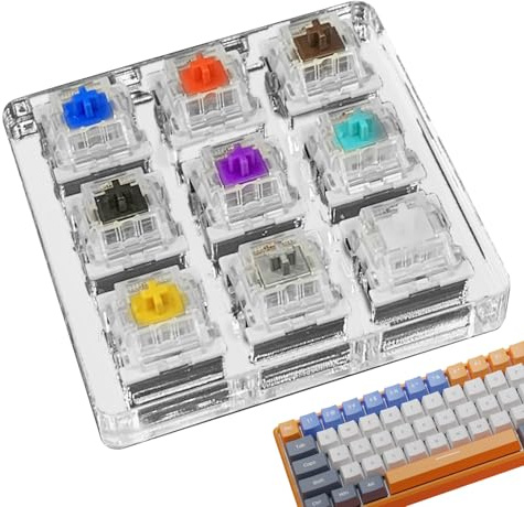 Keyboard Switch Tester – Můlti-Achsen-Sampler, präzises Switch | Prüfwerkzeug, Präzisions-Testgerät | Verbesserung der Tippfähigkeiten für die
