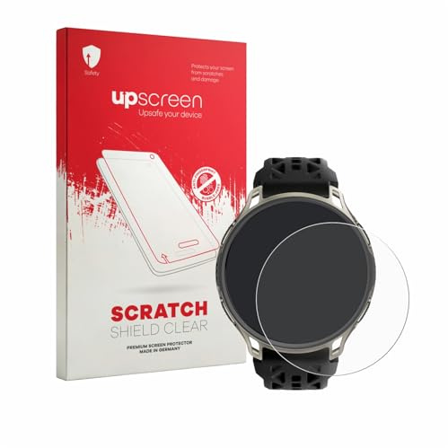 upscreen Schutzfolie für Amazfit Cheetah 2 Pro – Made in Germany, Kristall-klar, Kratzschutz, Anti-Fingerprint