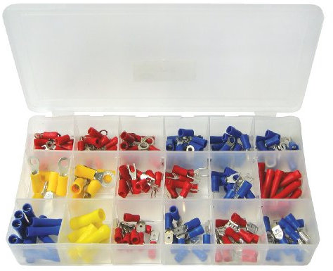 Générique Verbindungsklemmen 175 Teile Sortiment in Kunststoffbox