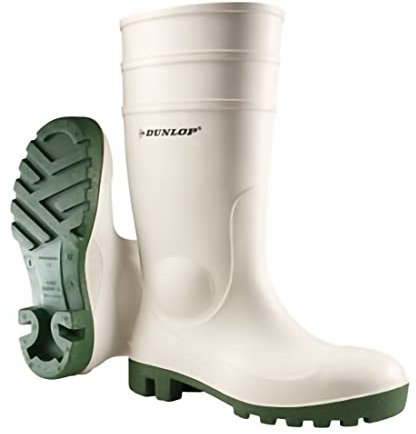 Dunlop Protective Footwear 171BV Protomastor Full Safety, Blanc/Vert, Taille 45 EU