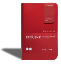 Zequenz Signature Classic 360 Notizbuch A6- Rot Kariert
