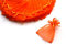 Schnoschi 50 Stück Organzabeutel Organzasäckchen 10 x 7,5 cm orange