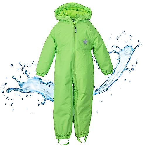 BMS BabyTodds - wasserdichter Overall - 86 limette