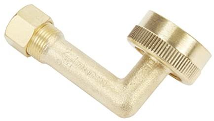 Whirlpool W10685193 - Raccordo girevole per lavastoviglie a collo d'oca, 3/4 x 3/8