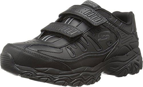 Skechers Men's Afterburn Memory Fit - Final Cut, Black, 10.5 X-Wide