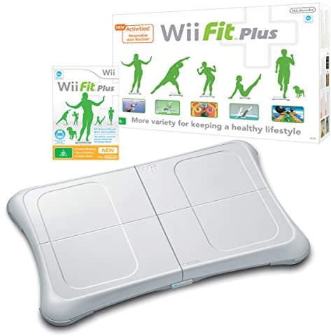 Wii Fit Plus + Wii Balance Board - blanc