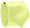 Cravate Fine Vert anis - Cravate Homme Coupe Slim Moderne - 5cm à la Pointe - Couleur Unie - Accessoire Chemise pour Mariage, Cérémonie