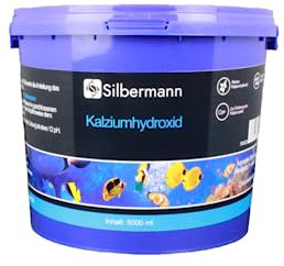 Silbermann Kalziumhydroxid (Kalziumhydroxyd) für Meerwasseraquarien zum Herstellen von Kalkwasser, in verschiedenen Größen (5000 ml)