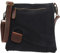 LECONI Umhängetasche für Damen Crossbag Veloursleder Echtleder Natur Damentasche Schultertasche Ledertasche Freizeittasche für Frauen Wildleder Handtasche 29x29x6cm anthrazit LE3027-VL