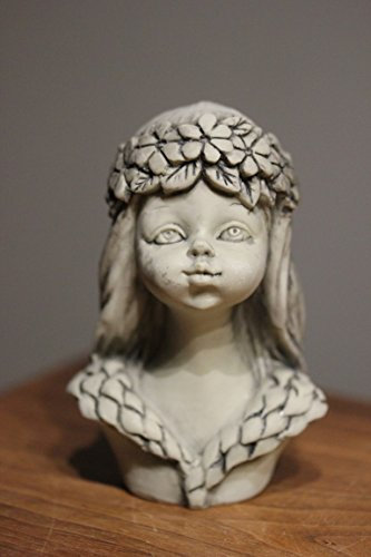 Kleine Blumenkinder aus Resin - Frühling, H 11,5 cm