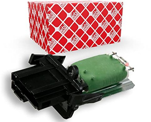 febi bilstein 19778 Widerstand für Gebläse, 1 Stück | Kompatibel mit: VW CADDY II Großraumlimousine, CADDY II Kasten/Großraumlimousine, CADDY II Pick-up, GOLF III