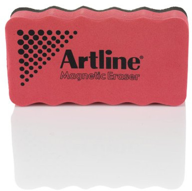 Artline Magnetic Whiteboard Eraser - Red