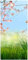 Wallario Selbstklebende Türtapete mit Schutzlaminat Kirschblütenzweige und grüne Wiese- Frühling - Türposter 93 x 205 cm Abwischbar, rückstandsfrei zu entfernen