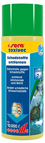 sera Pond Toxin Remover 500 ml | Soforthilfe bei Vergiftungen im Gartenteich | entfernt Ammoniak & Nitrit sofort | bindet Schwermetalle für sicheres Teichwasser