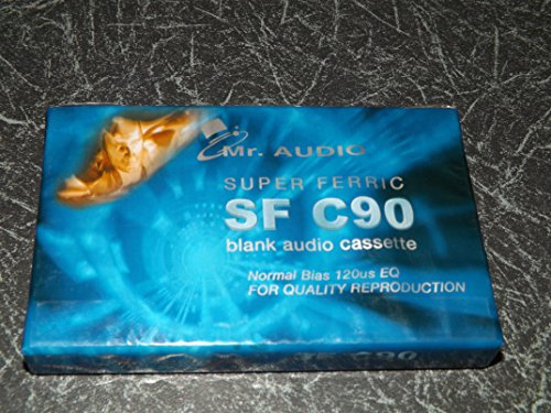 Mr Audio Super Ferric SF C90 Blank Audio Cassette - Sealed
