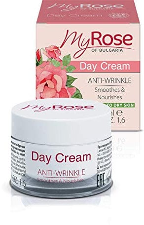 My Rose of Bulgaria Аnti-wrinkle Day Cream - Smooths the wrinkles and returns the elasticity of the skin! 50ml