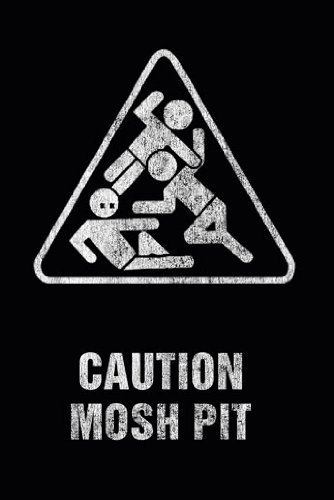 Music - Alternative Rock Posters: Caution - Mosh Pit - 91.5x61cm