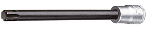GEDORE Schraubendrehereinsatz 1/2 Zoll 100 mm lang RIBE M8, 1 Stück, INR 19 L 8-100
