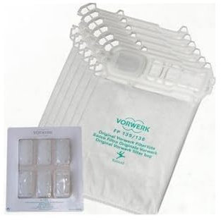 Vorwerk Folletto 1 sacs plus Dovina VK 135/136 originaux Vorwerk, microfibre