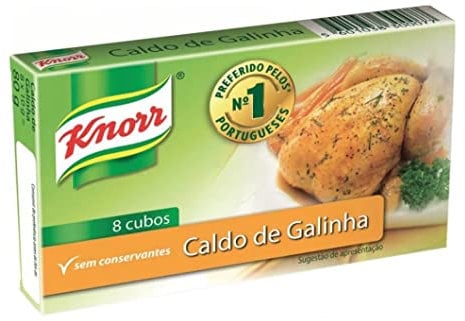Hähnchen Brühwürfel - Knorr 80g (8x 10g)