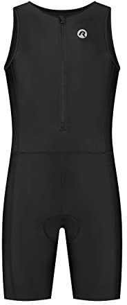 Rogelli Triathlonanzug Unisex für Damen & Herren - Ärmellos, Atmungsaktiv & Schnell Trocknend - Renn-Passform mit Rückentaschen - Florida