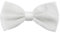 Oblique Unique Fliege Schleife - Größe verstellbar (Weiss)