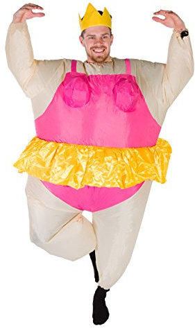 Bodysocks® Aufblasbares Ballerina Kostüm für Erwachsene