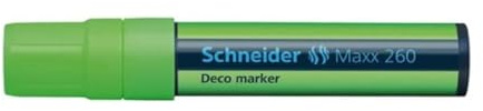 Schneider Novus 126011 Deco-Marker 260, 4+12 mm, hellgrün