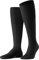 FALKE Herren Kniestrümpfe Bristol Pure M Kh Wolle lang einfarbig 1 Paar, Schwarz Black 3000, 43-44