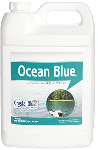 Sanco Industries Crystal Blue Ocean Blue Pond dye - Aqua-blau-Farbe - Aqua-türkis 1 Gallon