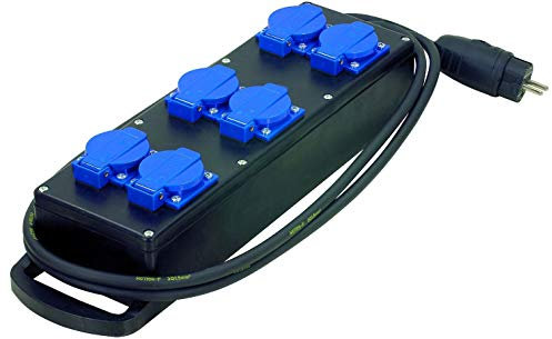 HEDI KVG6000 Steckdosenleiste aus Vollgummi, 230 V ***NEU***