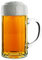 Stölzle Oberglas Bierkrug Eckenmaßkrug / 6er Set Bierkrüge 1 Liter/Stabiler Bier Krug/Maßkrug aus Soda Lime Glas/Bierglas 1L spülmaschinengeeignet