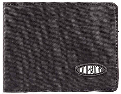 Big Skinny Multi Pocket Bifold Accessoire de Voyage-Portefeuille à Deux Volets Homme, Black, Taille Unique