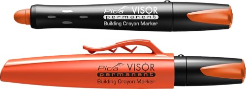 Pica Visor Permanent Refillable Longlife Industrial Marker Fluo-Orange 990/054