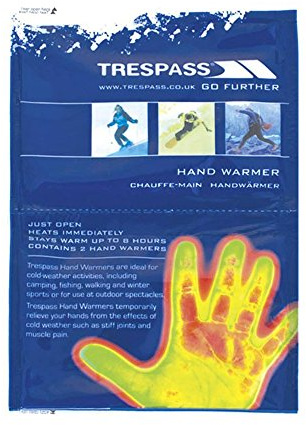 Trespass Handwarmers X - Chemical Handwarmer (Pack Of 2)