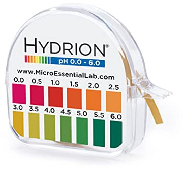 Hydrion S/r Dispenser 0.0-6.0 Ph Range 96-15 Ft Roll w/Color Chart/Dispenser