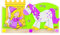 Goki 60797 Garderobe Kleine Prinzessin mit Einhorn