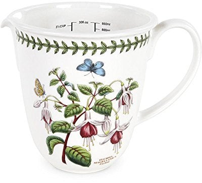 3 Portmeirion Botanic Garden Measuring Jug (0.85L Measuring Jug)