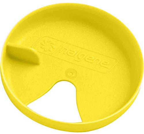 Nalgene Easy Sipper - Yellow, 53mm / Universal Splash Guard for Wide Mouth OTF Camelbak Eddy Chute Flask Bottle Sipping Sip Lid Top Spare Accessory Drinking Drink Hydration Hydrate Water Liquid Sport Outdoor Accessory Part