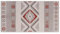 Domdeco In- und Outdoor-Teppich Beige Nordic Pattern 80x150cm aus Kunststoff für Innen und Außen