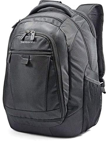 Samsonite Tectonic 2 Medium Backpack, Black, 16.9 x 12.2 x 8.2-Inch