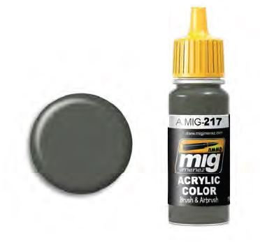 AMMO MIG-0217 Green Slate (RLM 02) Acrylfarben (17 ml), Mehrfarbig