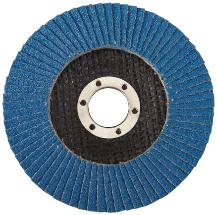 Silverline Zirkonium Fächerschleifscheiben 115mm Körnung 80 - 675279