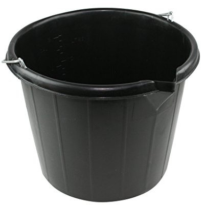 Kent Car Care Plastic Bucket 14.5 Litre Black